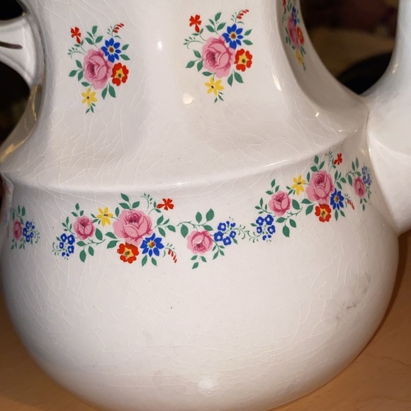 Antique Ellgreave England Centenary #1066 teapot, Genuine Ironstone - Picture 2 of 6